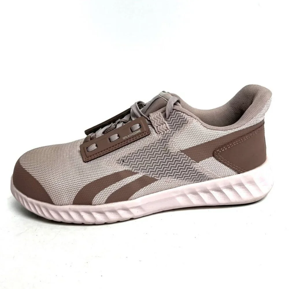 Reebok Womens Sublite Cushion Work Sneaker Pink 9 M